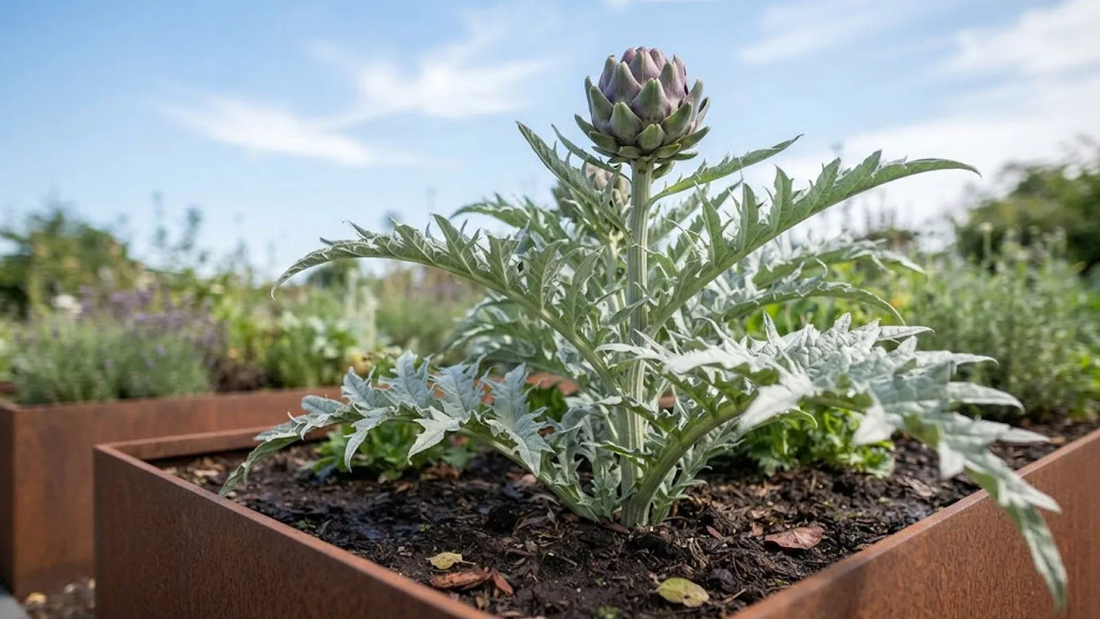 Artischocken im Hochbeet anbauen - eine Schritt für Schritt Anleitung