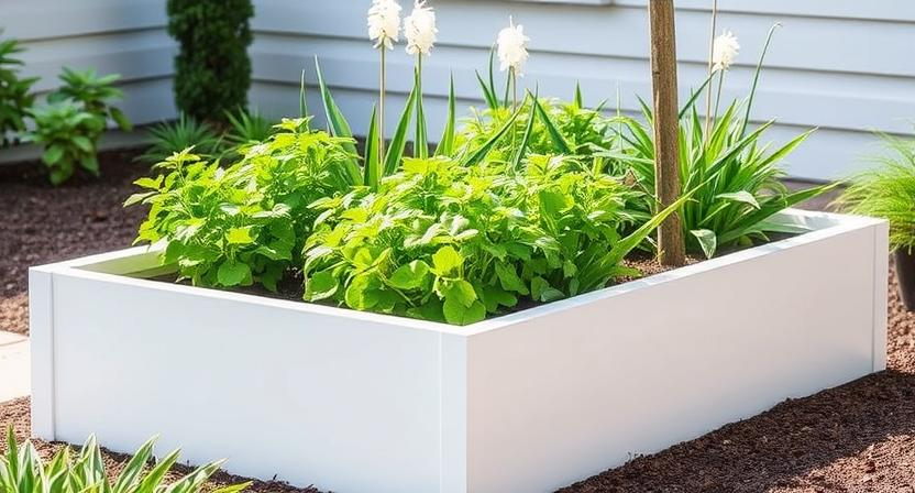 Hochbeet aus Fiberglas