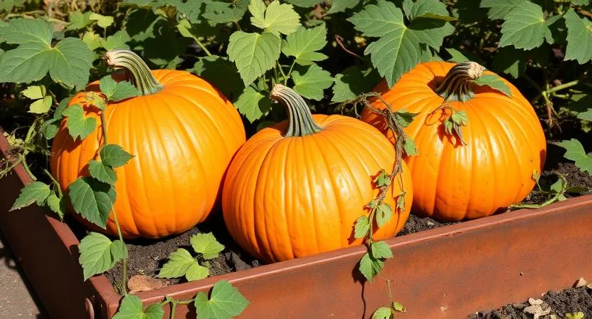 Kürbis im Hochbeet anbauen - eine Schritt für Schritt Anleitung