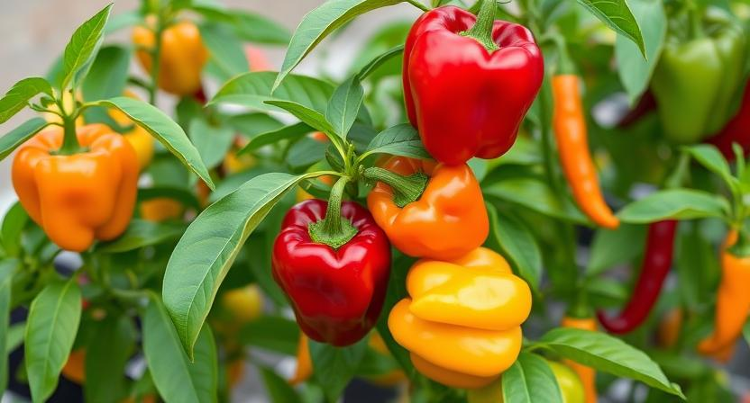 rote Paprika im Hochbeet anbauen - eine Schritt für Schritt Anleitung