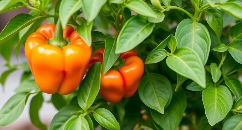 paprika-anpflanzen-im-garten - Paprikapflanze