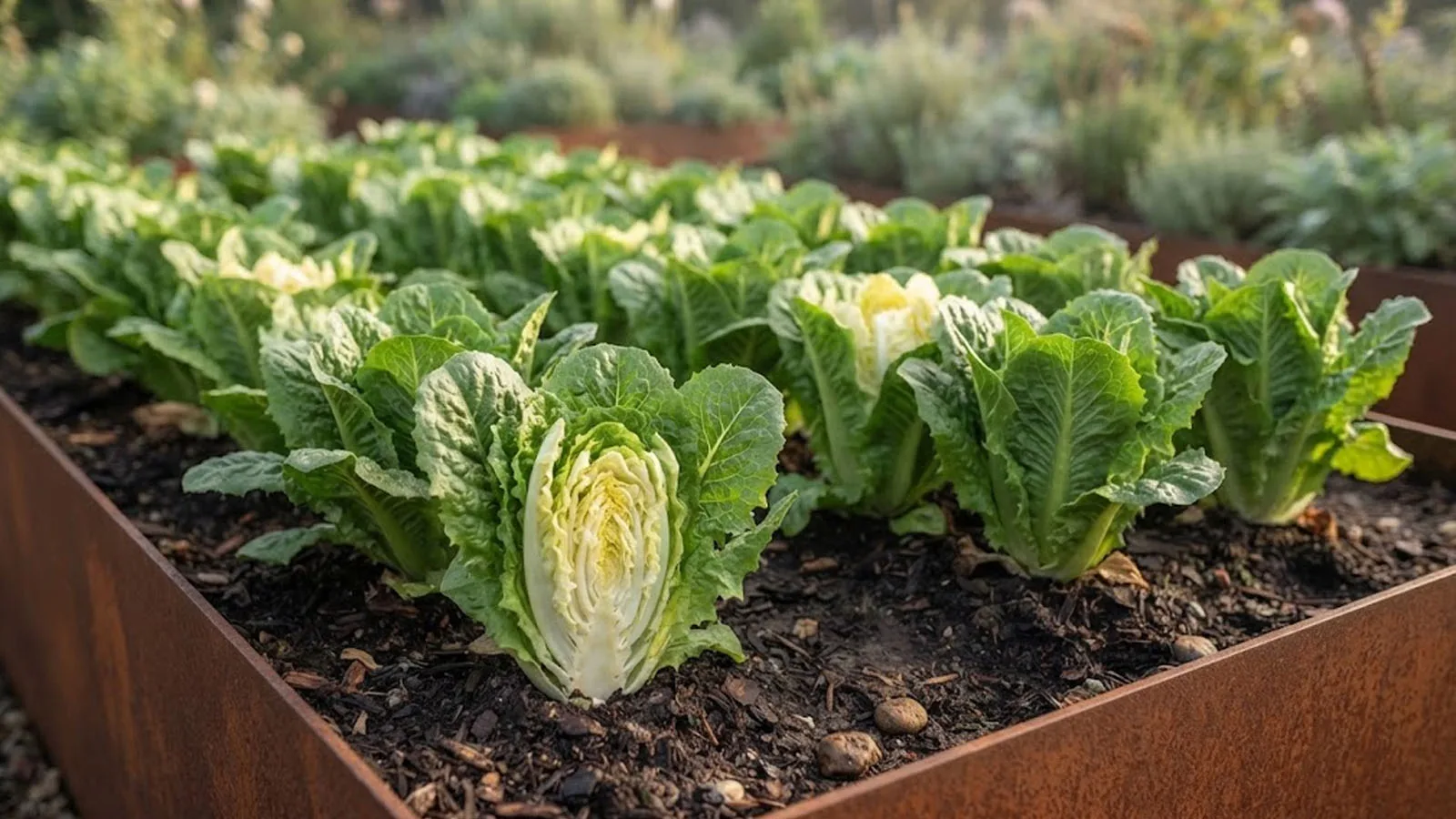 Römersalat im Hochbeet anbauen - eine Schritt für Schritt Anleitung