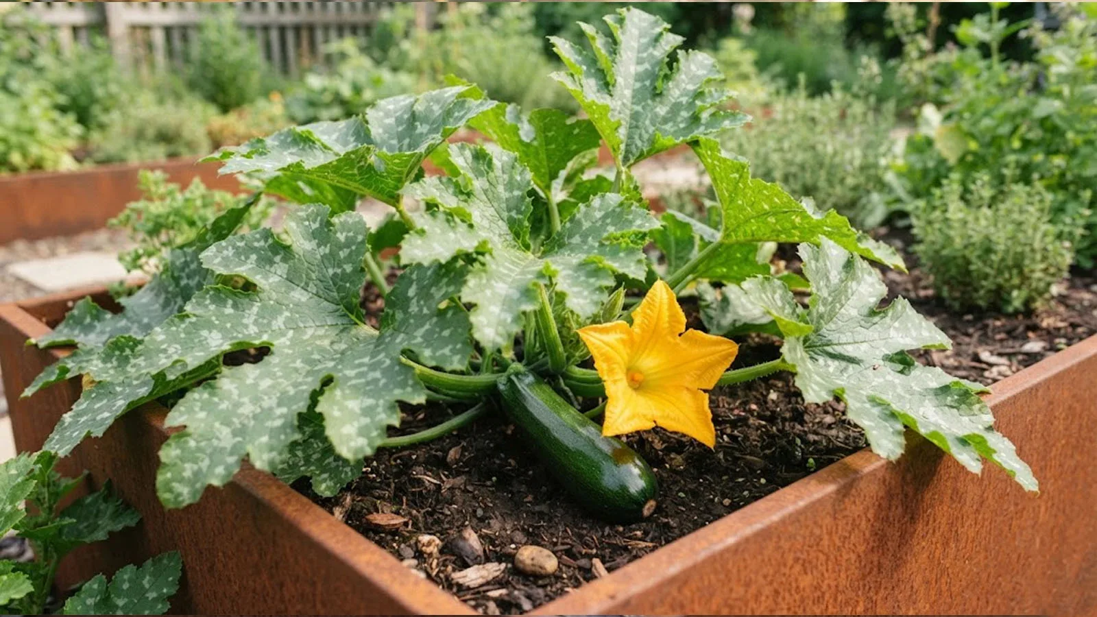 Zucchini im Hochbeet anbauen - eine Schritt für Schritt Anleitung