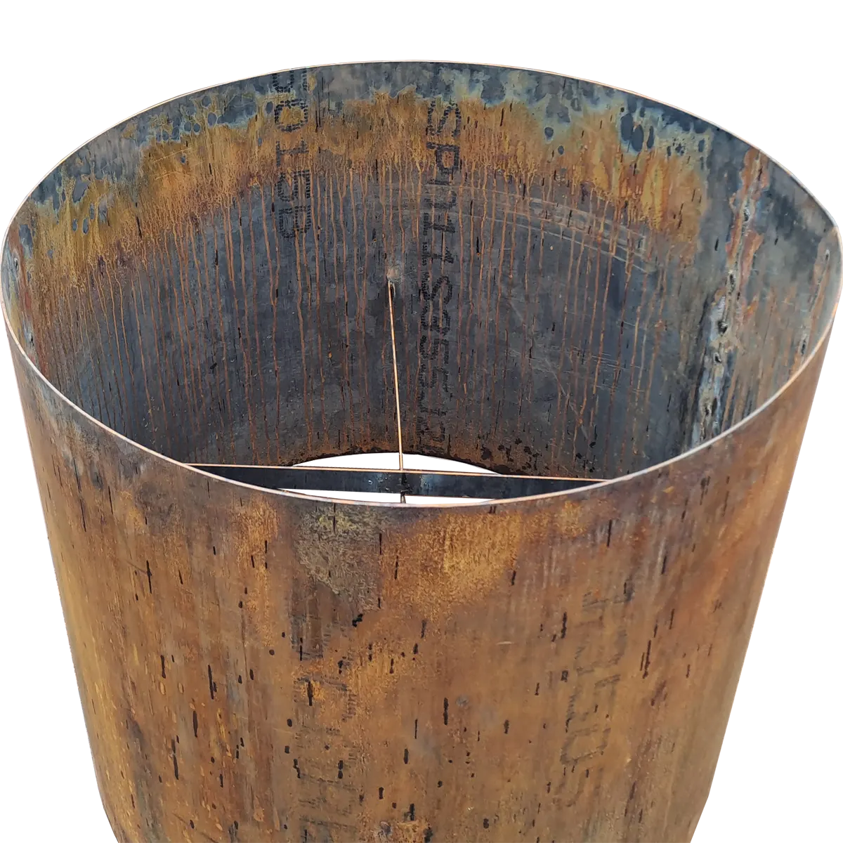 Produktbild Edelrost Hochbeete aus Cortenstahl in modularer Bauweise, weisser Hintergrund