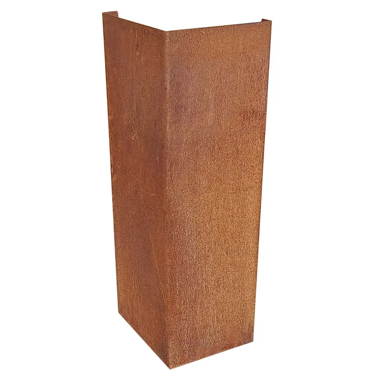 Produktbild Cortenstahl Hochbeete in modularer Bauweise, weisser Hintergrund