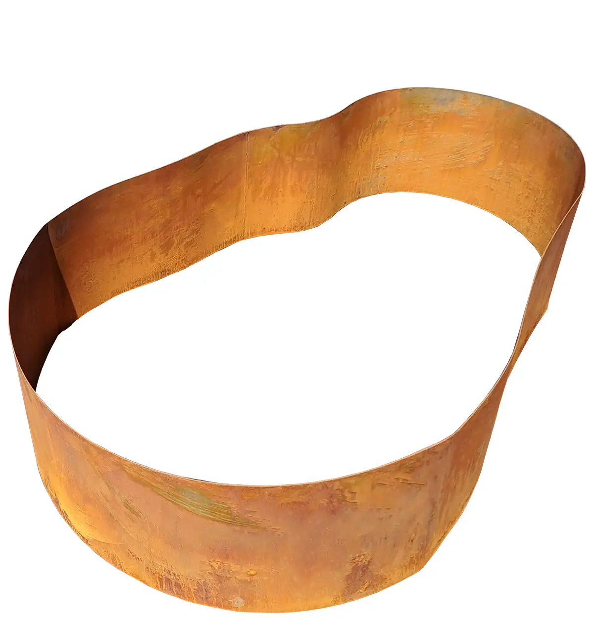 Individuell nach Kundenwunsch gefertigtes Cortenstahl Hochbeet