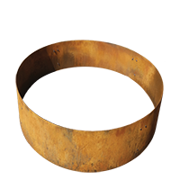 Cortenstahl Hochbeet in der Größe 80x80cm