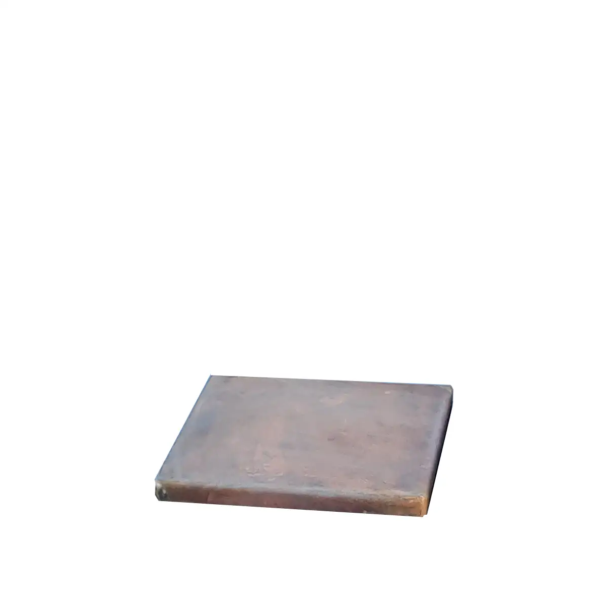 Produktbild Trittsteine aus Cortenstahl in modularer Bauweise, weisser Hintergrund