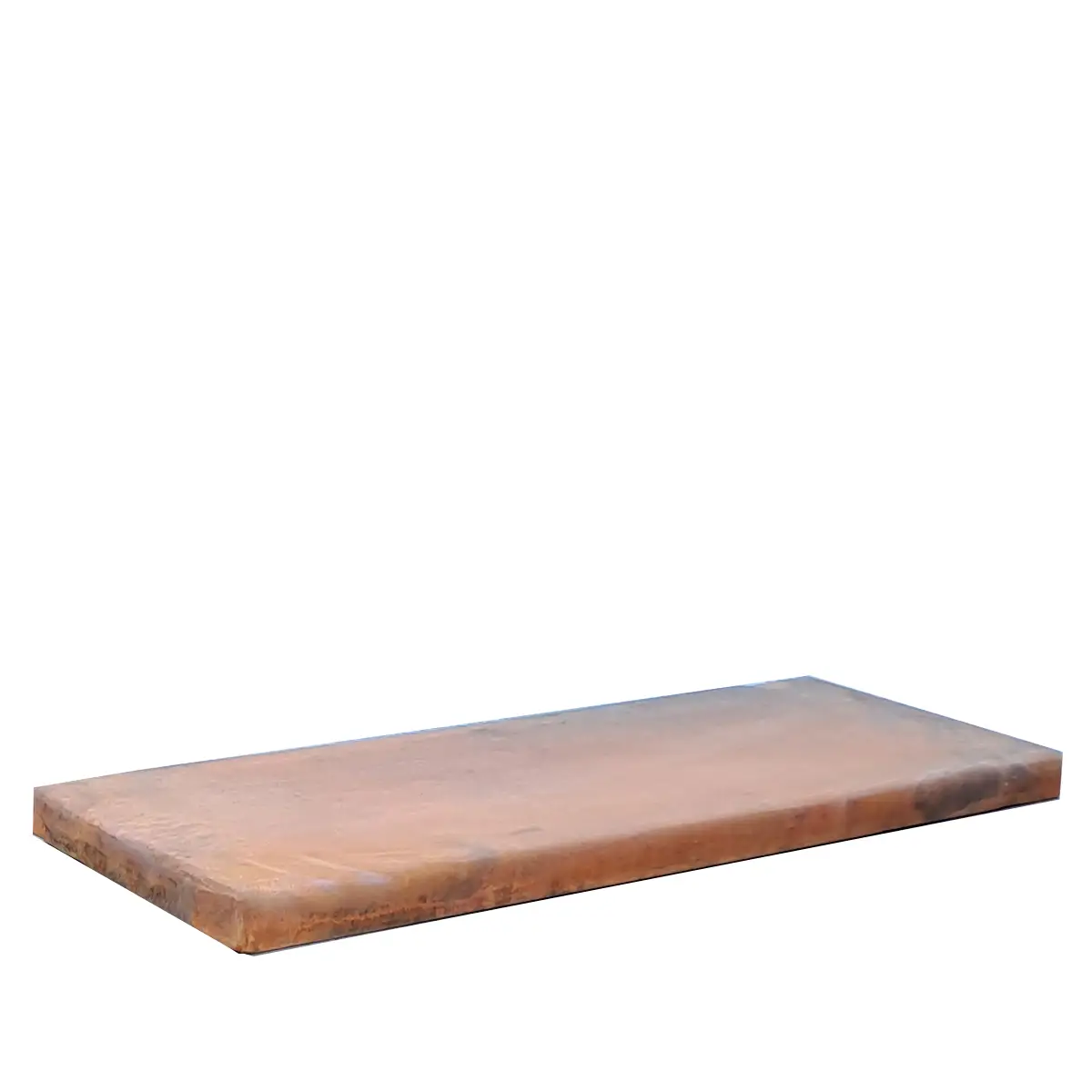 Produktbild Trittsteine aus Cortenstahl in modularer Bauweise, weisser Hintergrund