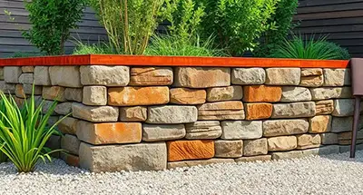 Cortenstahl Auflageprofile in L- oder U- Form